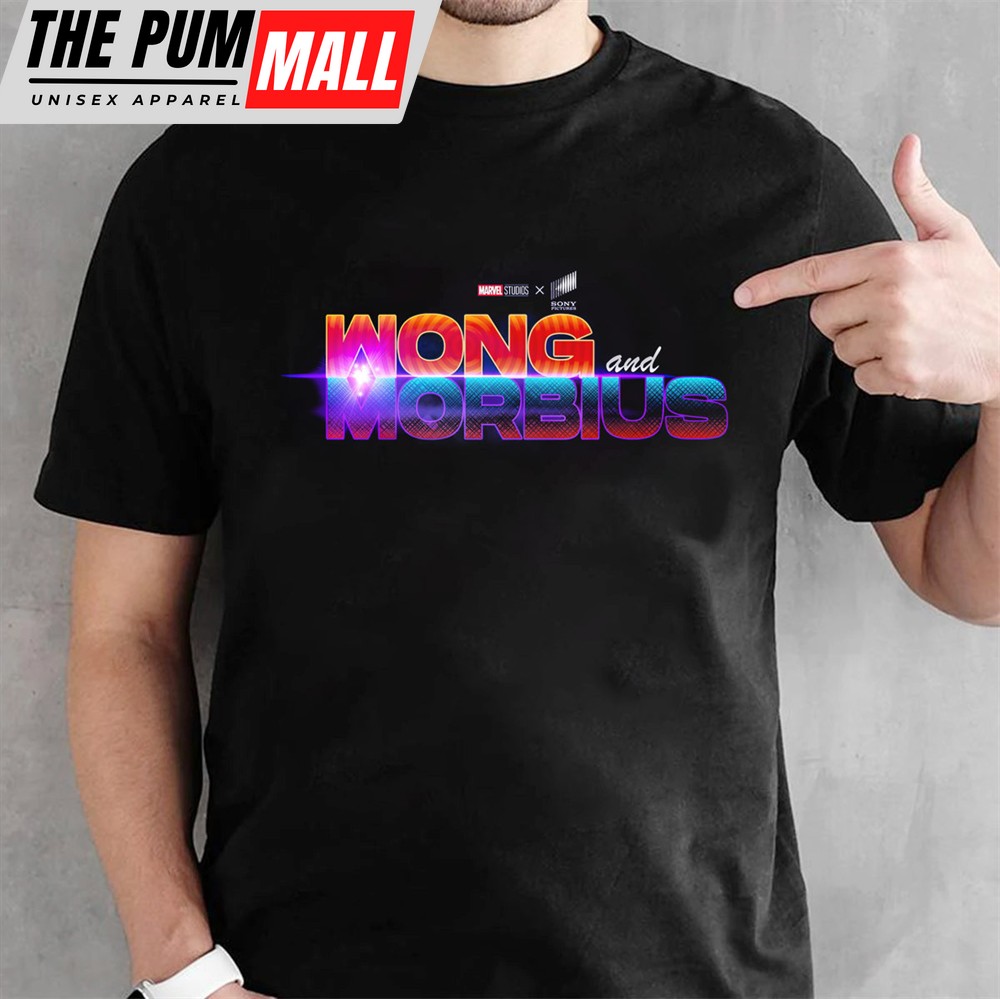 Wong and Morbius Marvel Studios Logo Unisex T Shirt