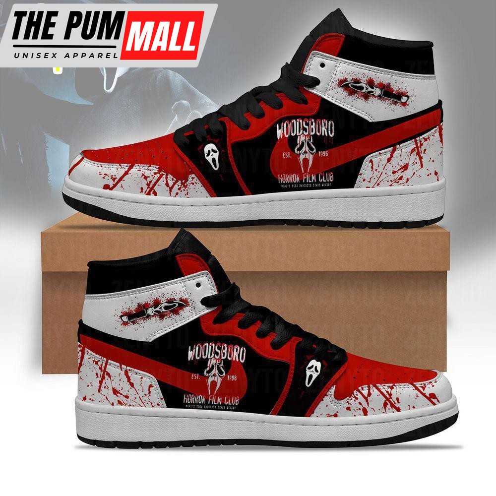 Woodsboro Horror Film Club Air Jd 1 Sneakers