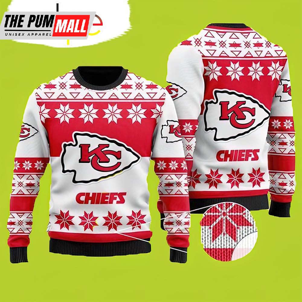 Wool Christmas For Fans Kansas City Chiefs Sweater