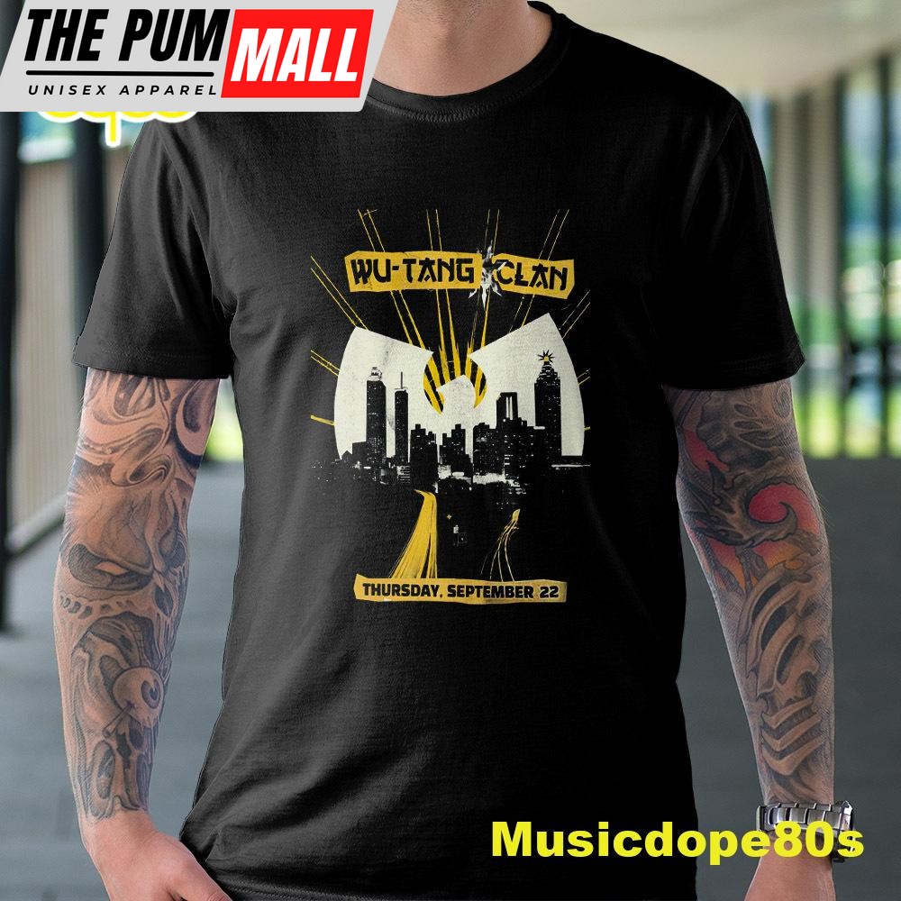 Wu-tang And Nas New York State Of Mind Tour 2025 Atlanta Unisex T-shirt