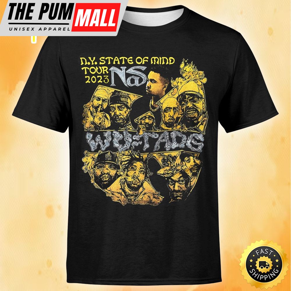 Wu-tang And Nas N.Y State Of Mind Tour 2023 Member Unisex T-shirt