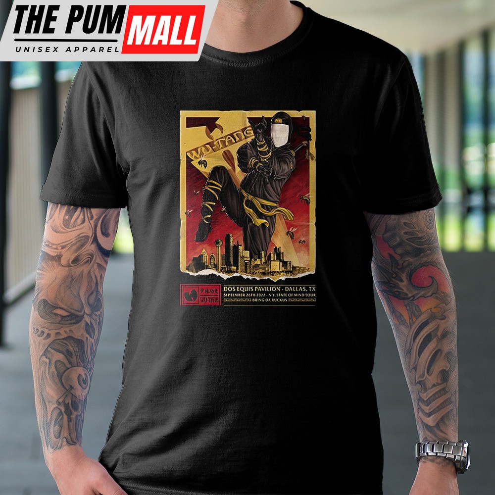 Wu-tang And Nas N.Y State Of Mind Tour 2025 Dos Equis Pavilion Unisex T-shirt