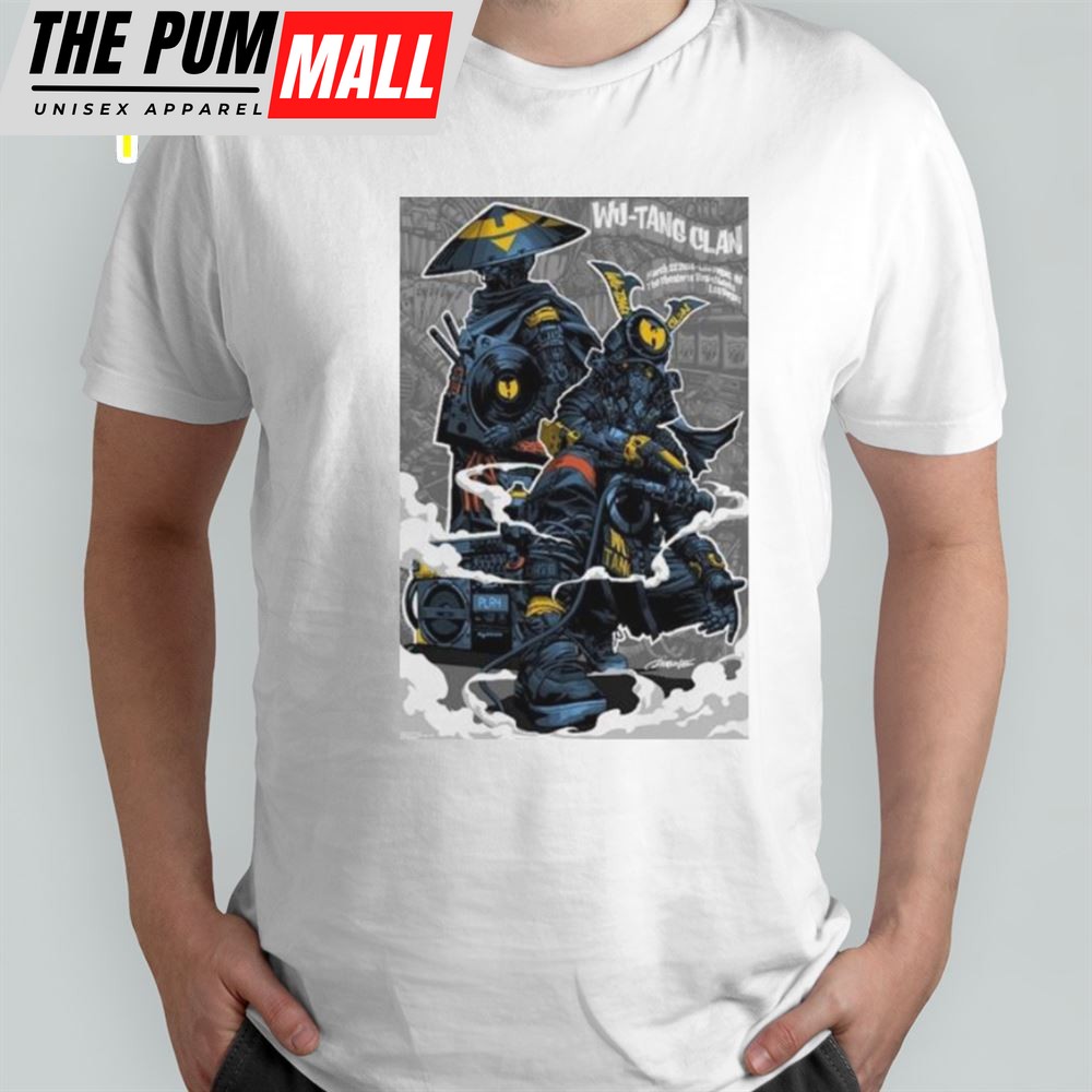 Wu-Tang Clan 2025 Las Vegas, Nv Poster Shirt