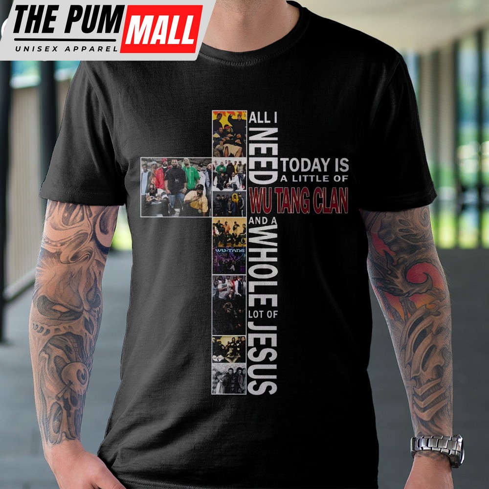 Wu-tang Clan All I Need Today Is a Little Coffee and a Whole Lot of Jesus Tshirt