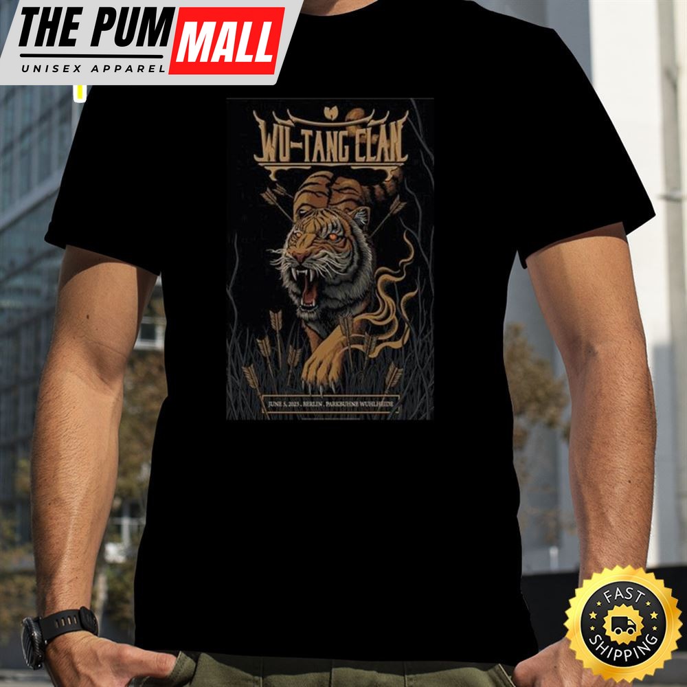 Wu-Tang Clan And Nas Berlin On Moon 5 June 2025 Poster Shirt