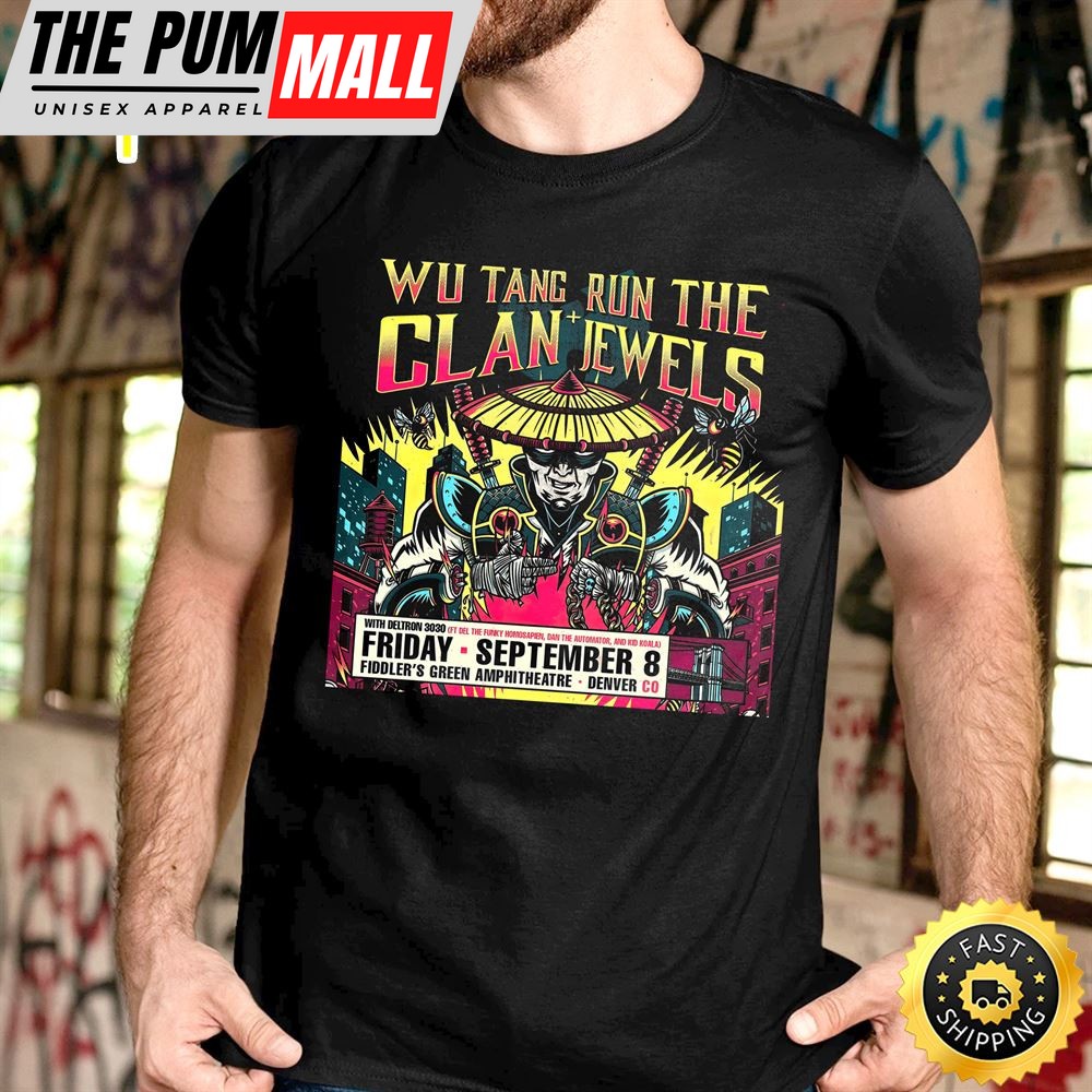 Wu – Tang Clan And Run The Jewels September 8th Tour 2023 Unisex Tshirt