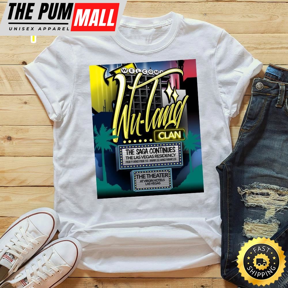 Wu-Tang Clan Announces Las Vegas Residency In 2025 T-Shirt