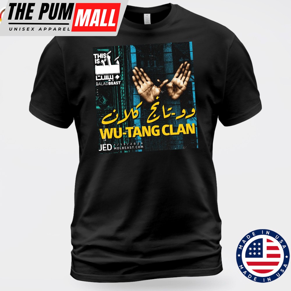 Wu-Tang Clan Balad Beast Well See You Tomorrow Black T-shirt