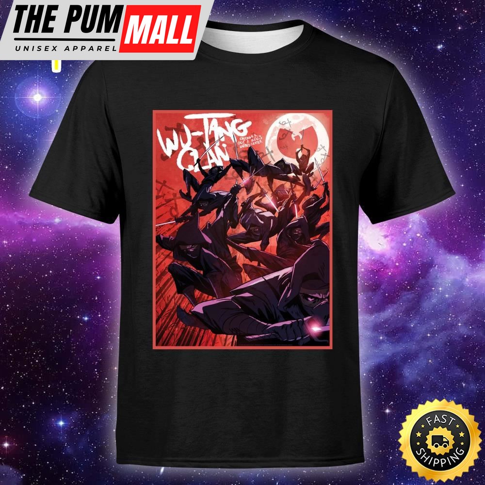 Wu Tang Clan Chicago October 8, 2025 Shirt