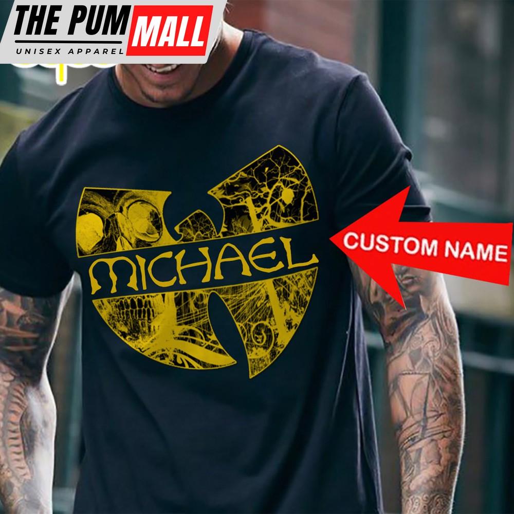 Wu-tang Clan Custom Name Logo Unisex T-shirt