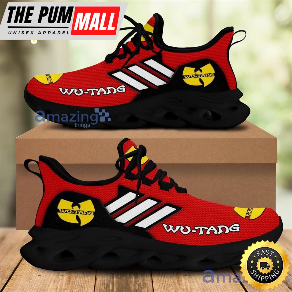 Wu-Tang Clan Hip Hop Rock Band White Striped Red Chunky Running Sneakers Max Soul Shoes Sport Gift For Men And Women