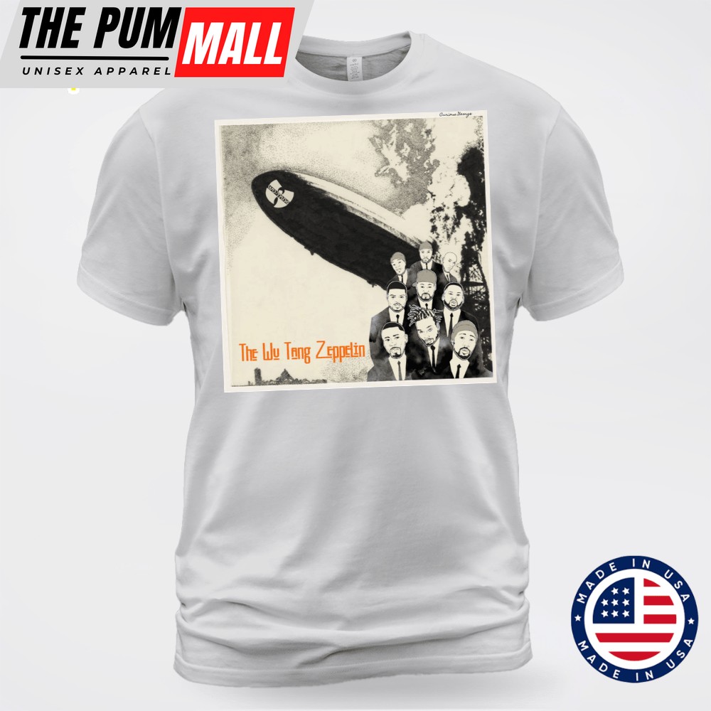 Wu-Tang Clan Led Zeppelin The Wu-Tang Zeppeli Unisex T-shirt