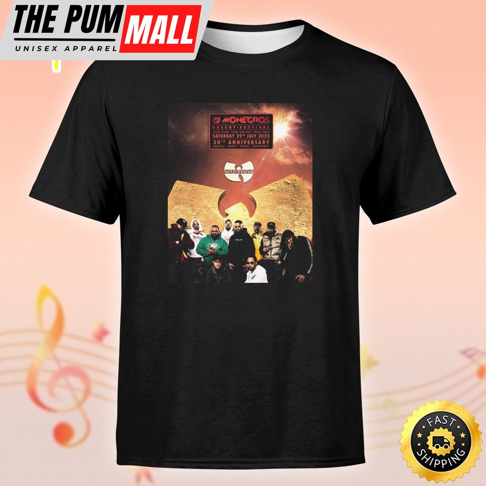 Wu-Tang Clan Monegros Desert Festival Basic Unisex T-Shirt