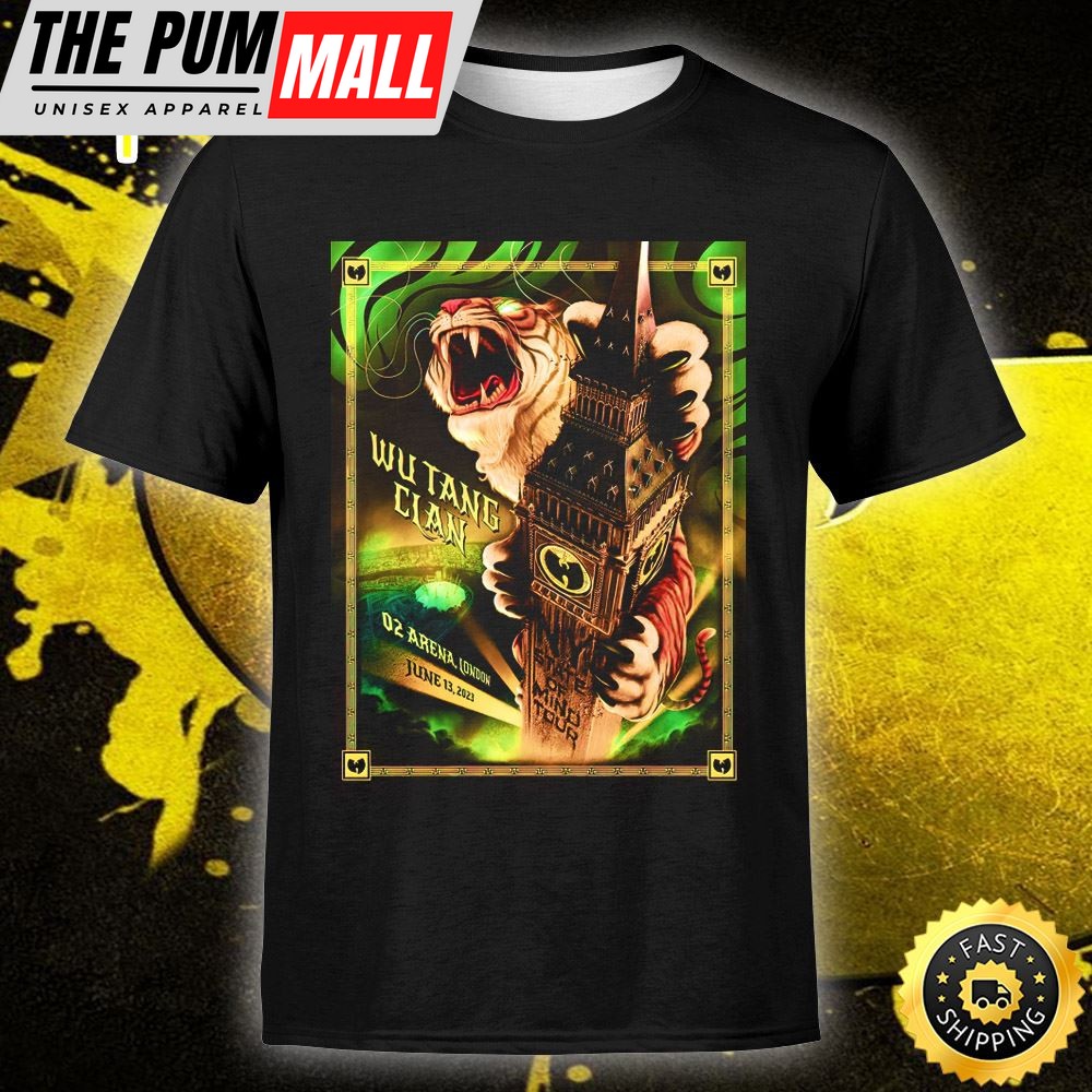 Wu-tang Clan O2 Arena In London Unisex Tshirt