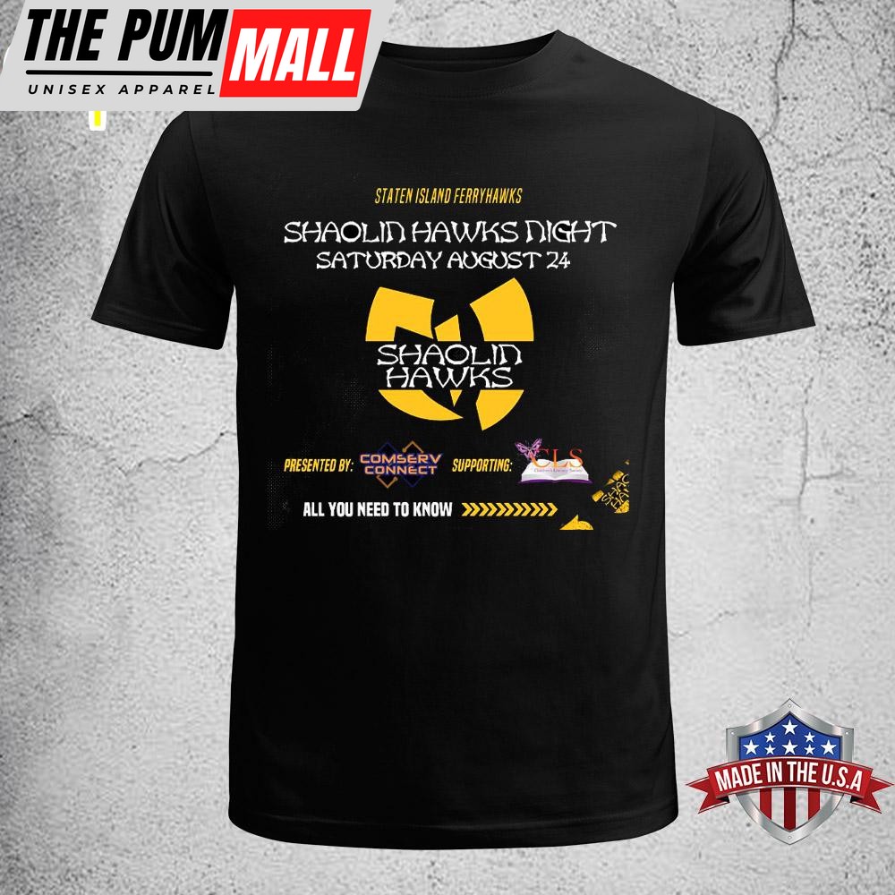 Wu-Tang Clan Staten Island Ferryhawks Night Unisex T-Shirt