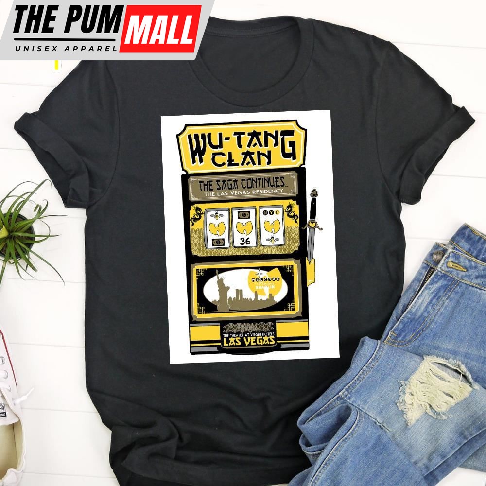 Wu-Tang Clan The Las Vegas Residency 2025 unisex T-shirt