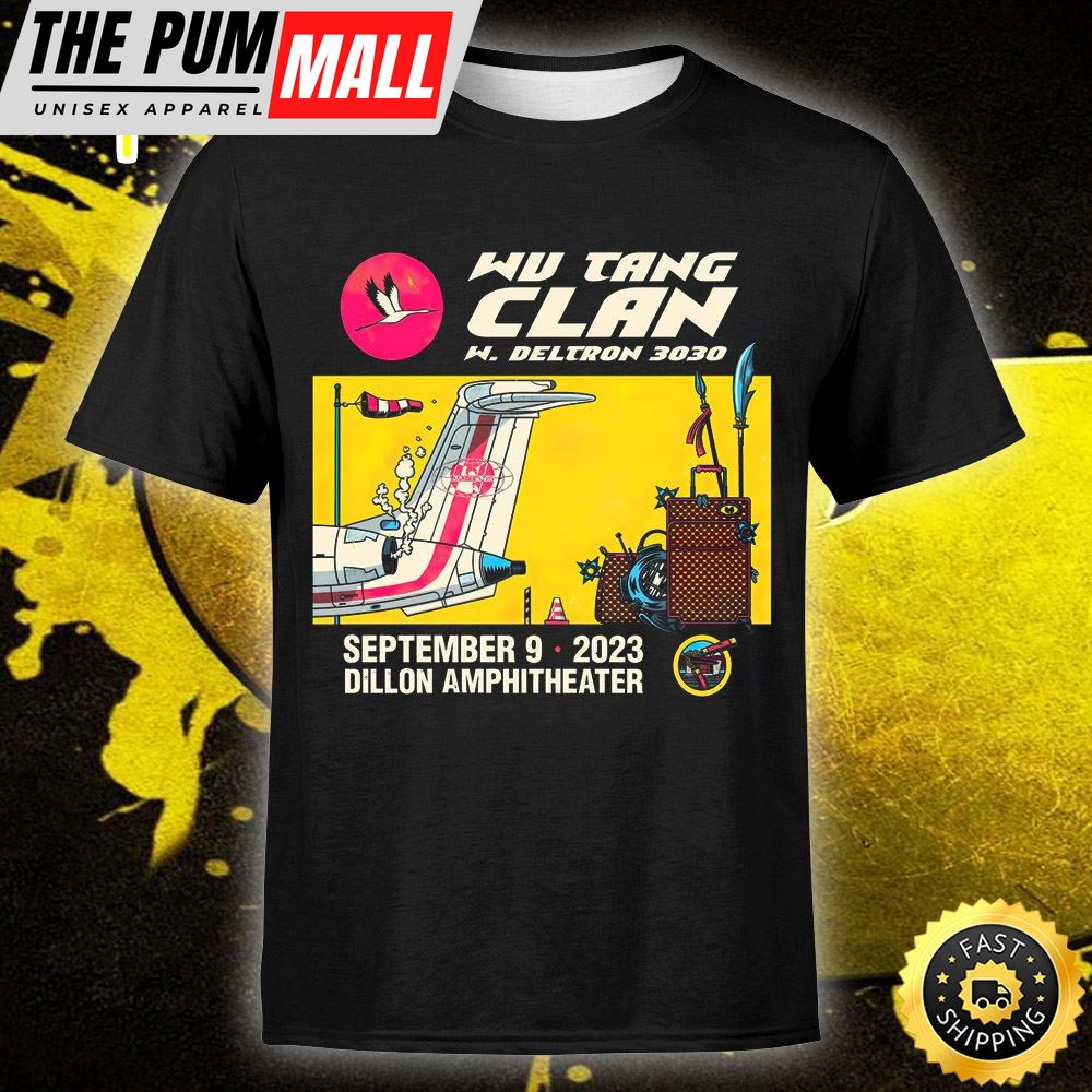 Wu-tang Clan Tour 2025 September 9th Dillon Amphitheater Unisex Tshirt