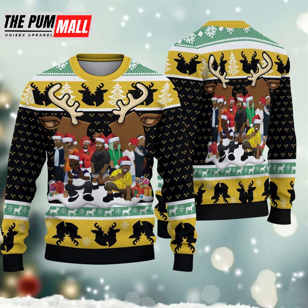Wu-Tang Clan Ugly Christmas Sweater Gift For Christmas