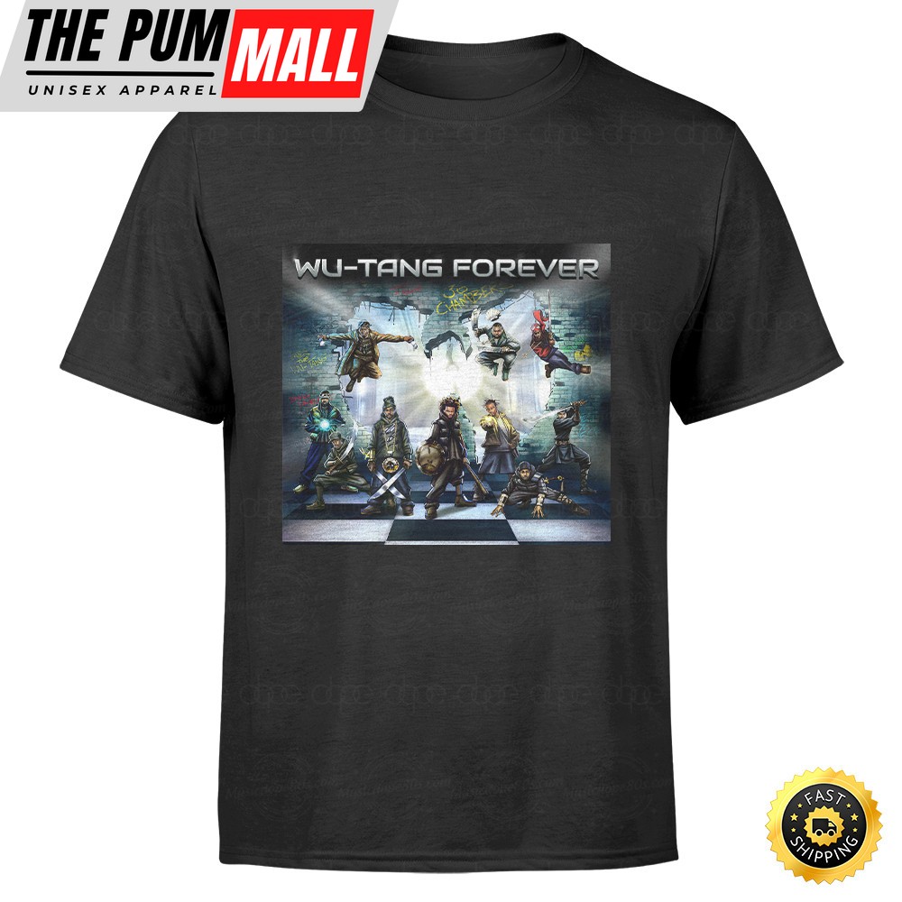 Wu-tang forever 36 chambers rap T-shirt
