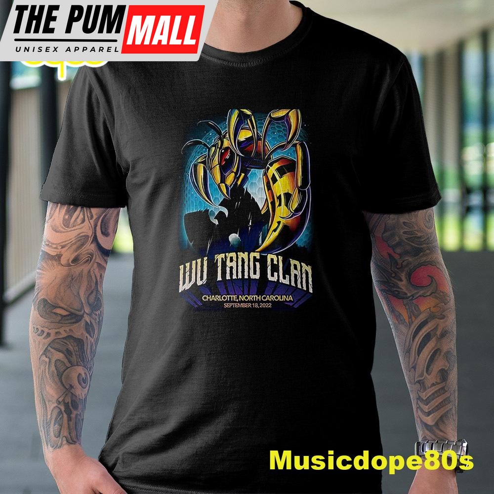 Wu-tang Killa Bees New York State Of Mind Tour 2025 Charlotte Unisex T-shirt