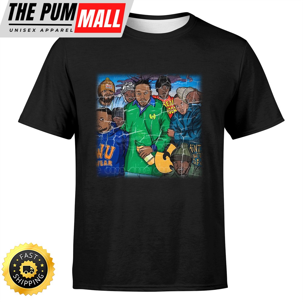 Wu tang members 90s hip-hop look T-Shirt