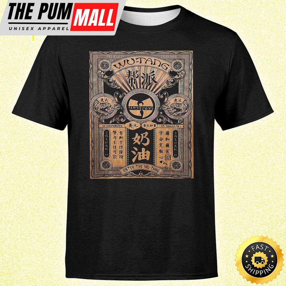 Wutang Clan Tour 2023 Enter The Wu – Tang Unisex T-shirt