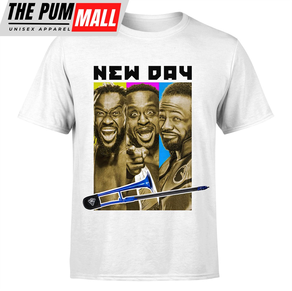 WWE Kofi Kingston Xavier Woods Big E New Day T Shirt
