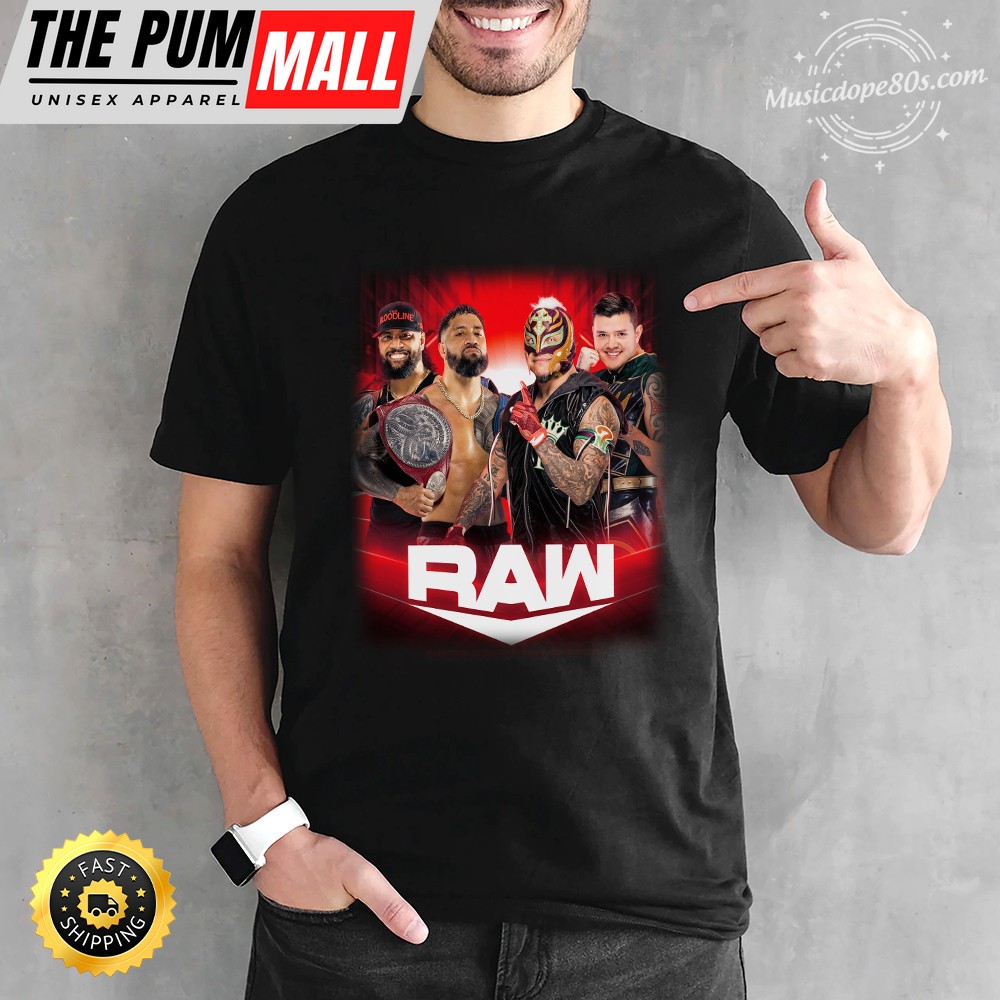 Wwe Raw Summerslam Fallout Black Unisex T Shirt