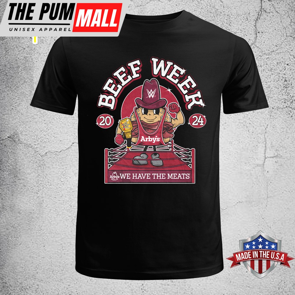 WWE x Arbys Beef Week 2025 Unisex T-Shirt