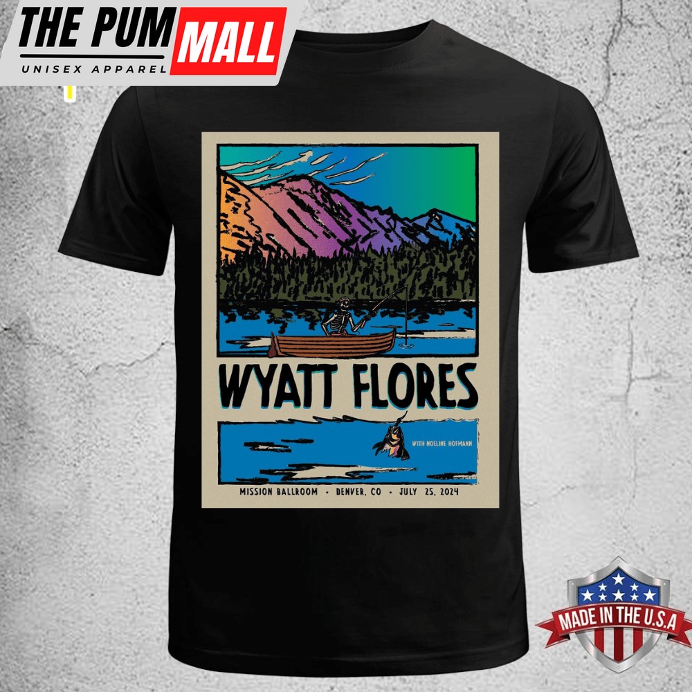 Wyatt Flores Jul 25 2025 Tour Denver Co Unisex T-shirt
