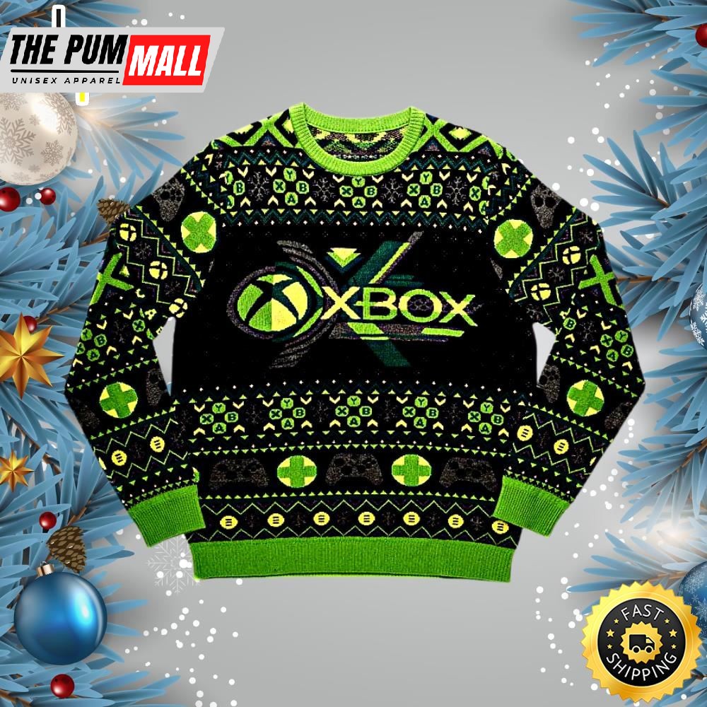 Xbox Ready to Play Ugly Christmas Sweater