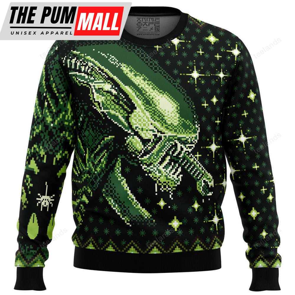 Xenomorph Alien Christmas sweater – Gift For Christmass
