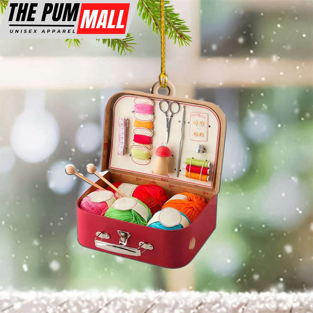 Yarn Ornament Knitters Christmas Ornaments Decorating For Christmas 2023 Limited Edition