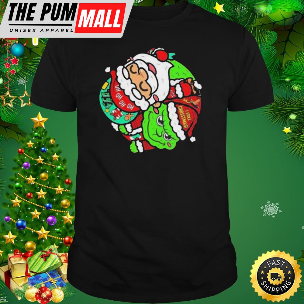 Yin And Yang Grinch Santa Claus I Stole Christmas 2025 Shirt