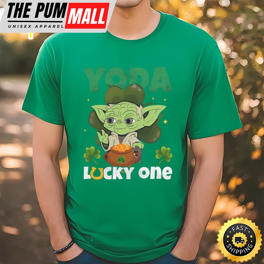Yoda Lucky One Saint Patrick T-shirt
