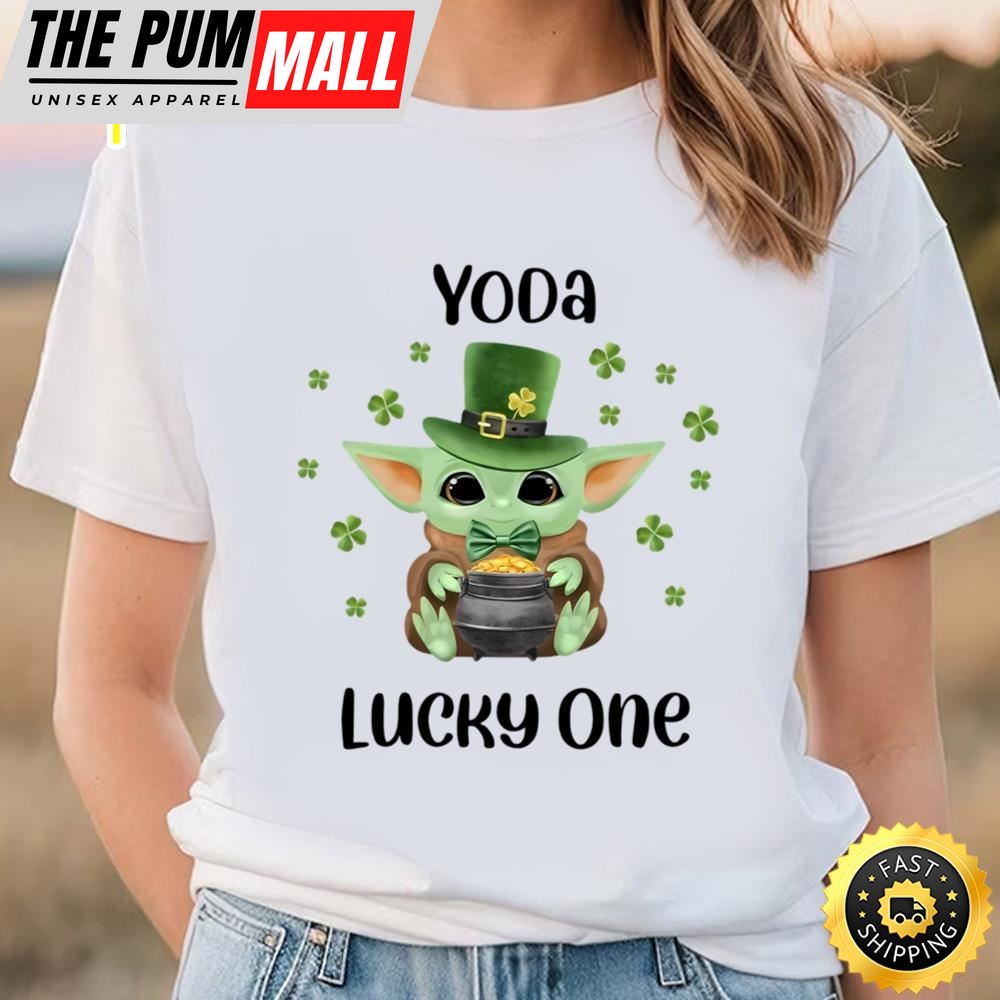 Yoda Lucky One St Patricks Day Shirt