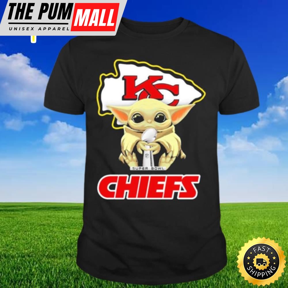Yoda With Lightsaber Super Bowl LVII Champions San Francisco 49ers And Kansas City Chiefs 2025 Shirt