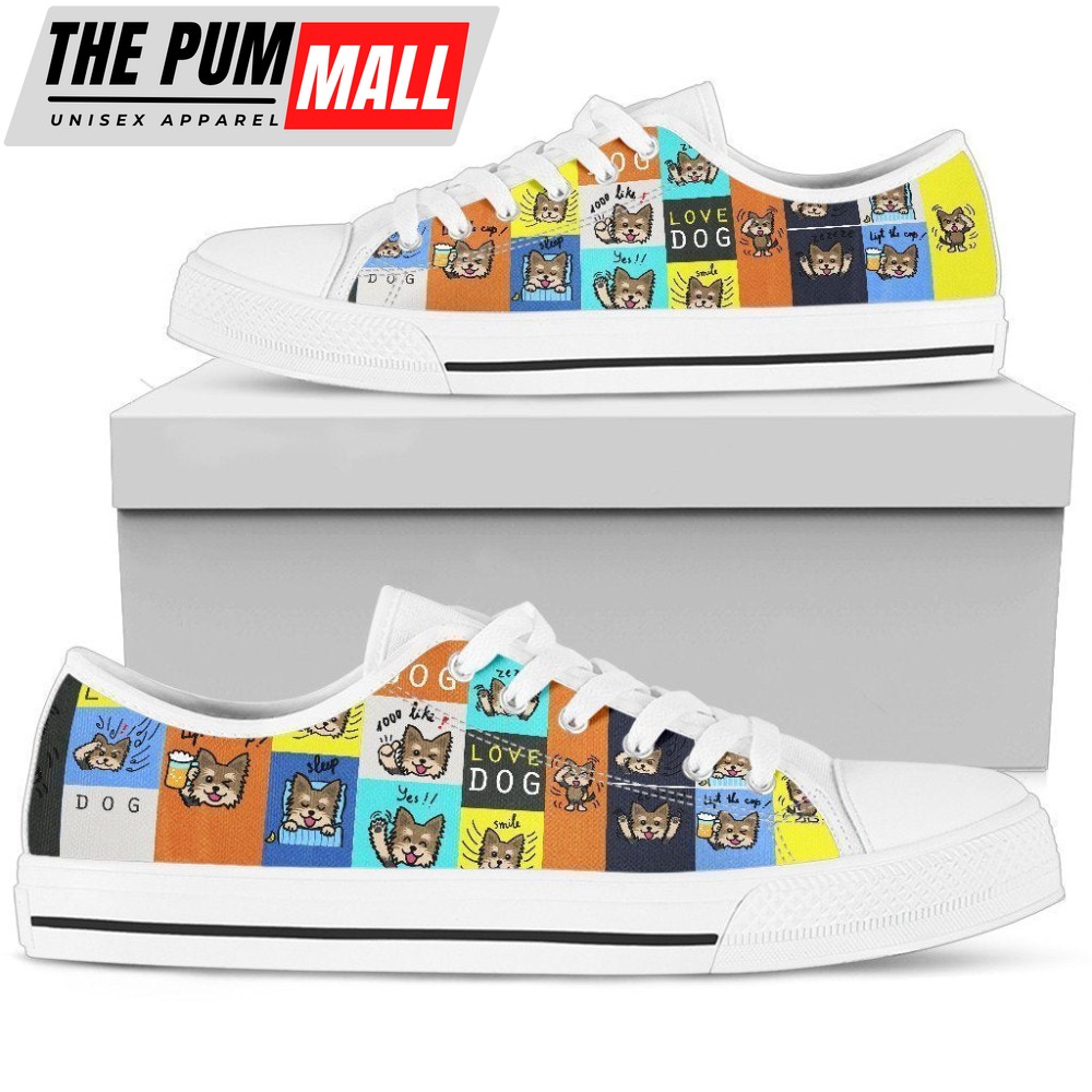 Yorkie Women’s Low Top Shoe – Comfortable & Trendy Footwear