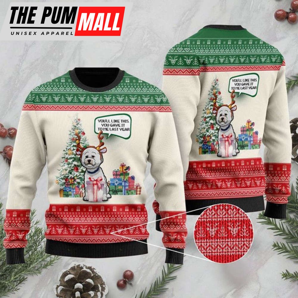 Yorkshire Christmas Sweater, Ugly Christmas Sweater Gift For Men And Women