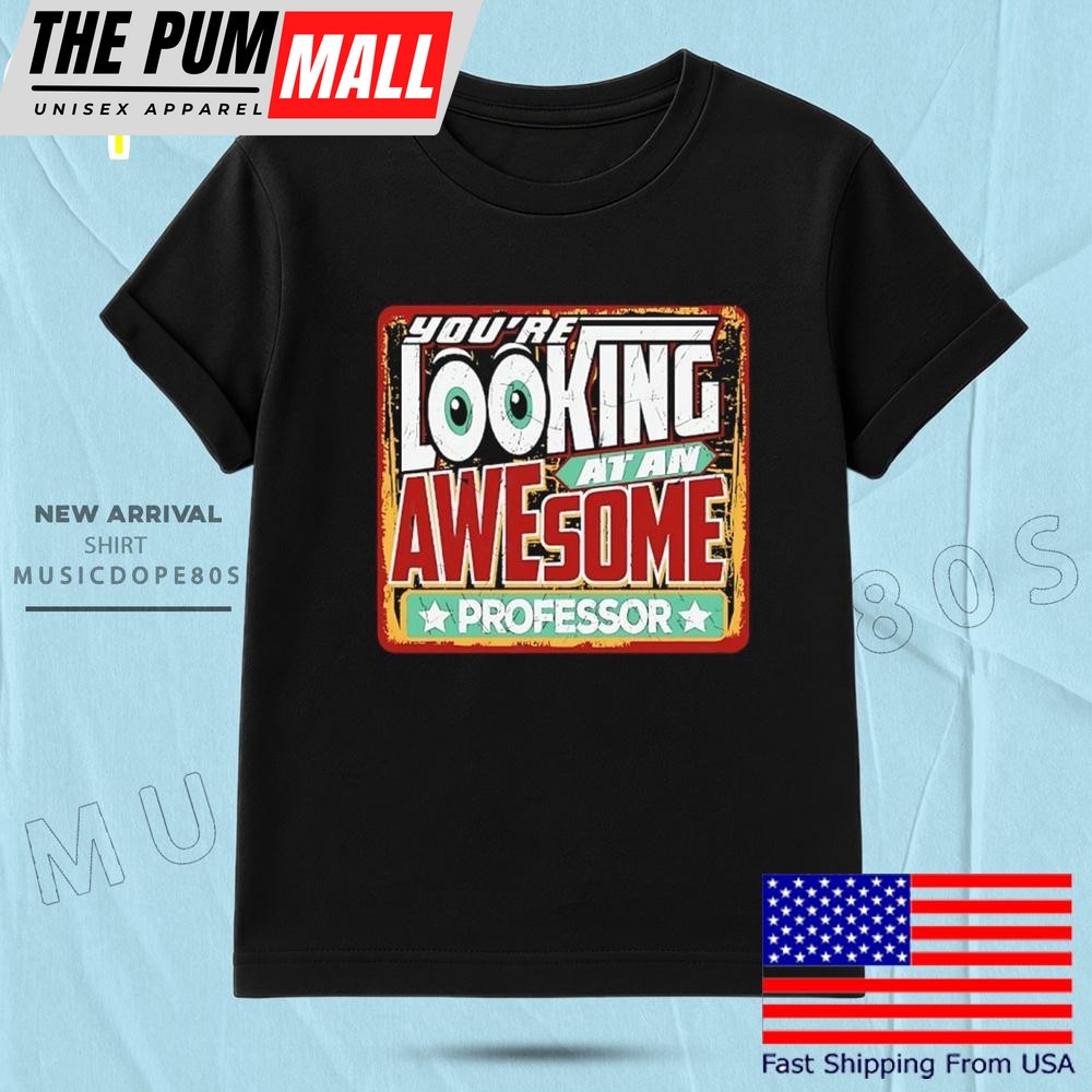 You’re Looking At An Awesome Professor T Shirt