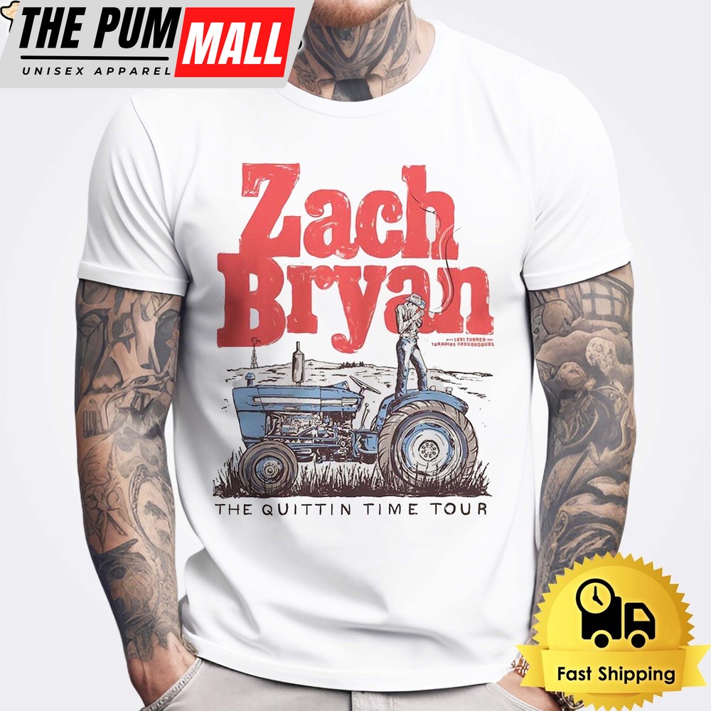 Zach Bryan Poster For The Show At Nissan Stadium In Nashville Unisex T-Shirt