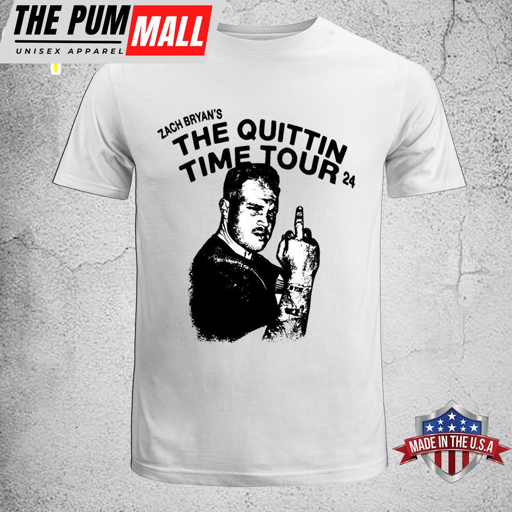 Zach Bryan The Quittin Time Tour 2024 Music Unisex T-Shirt