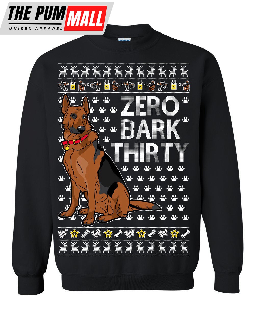 zero-bark-thirty-dog-santa-claus-ugly-christmas-sweater-qvneubt2 Zero Bark Thirty Dog Santa Claus Ugly Christmas Sweater